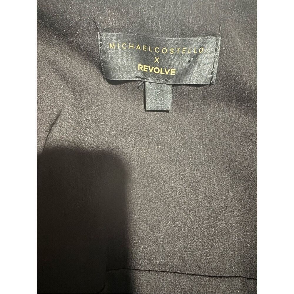 Michael Costello X Revolve Atienne in multicolor high low wrap maxi dress S - Picture 9 of 12